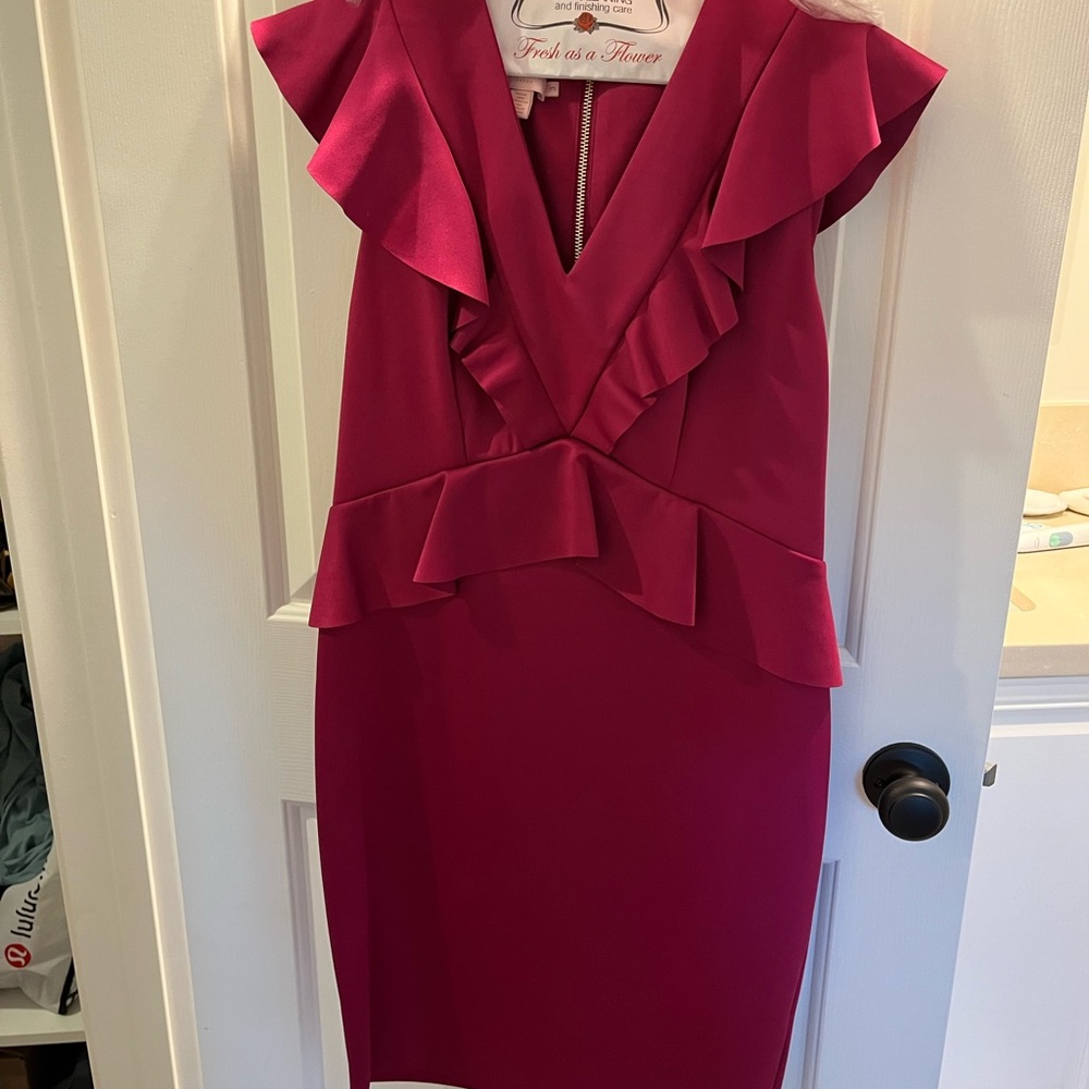 Ted Baker Fuchsia Dress